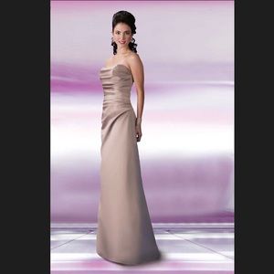 Bronze formal dress